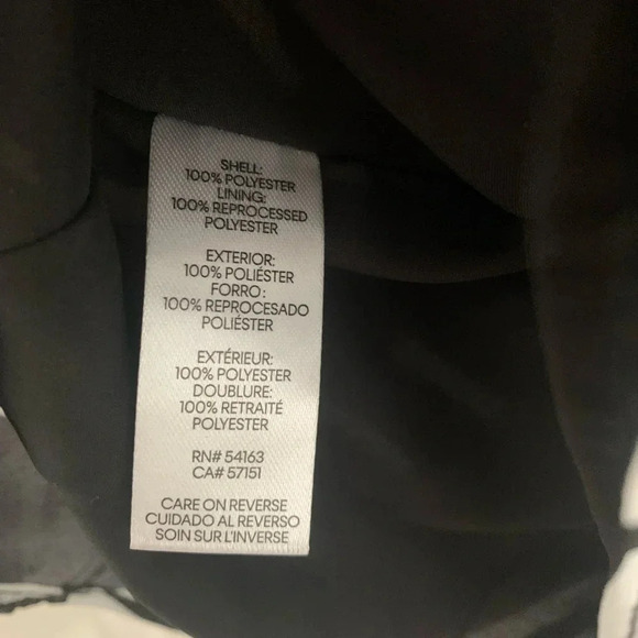 Karl Lagerfeld Short Sleeve Surplice Mini Dress - Size 10 - Black/White - NWT - Picture 12 of 13